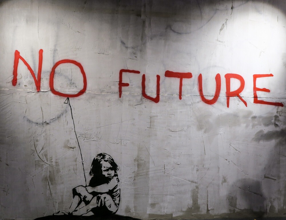 Banksy "Keine Zukunft"
Verena
Schlüsselwörter: 2024