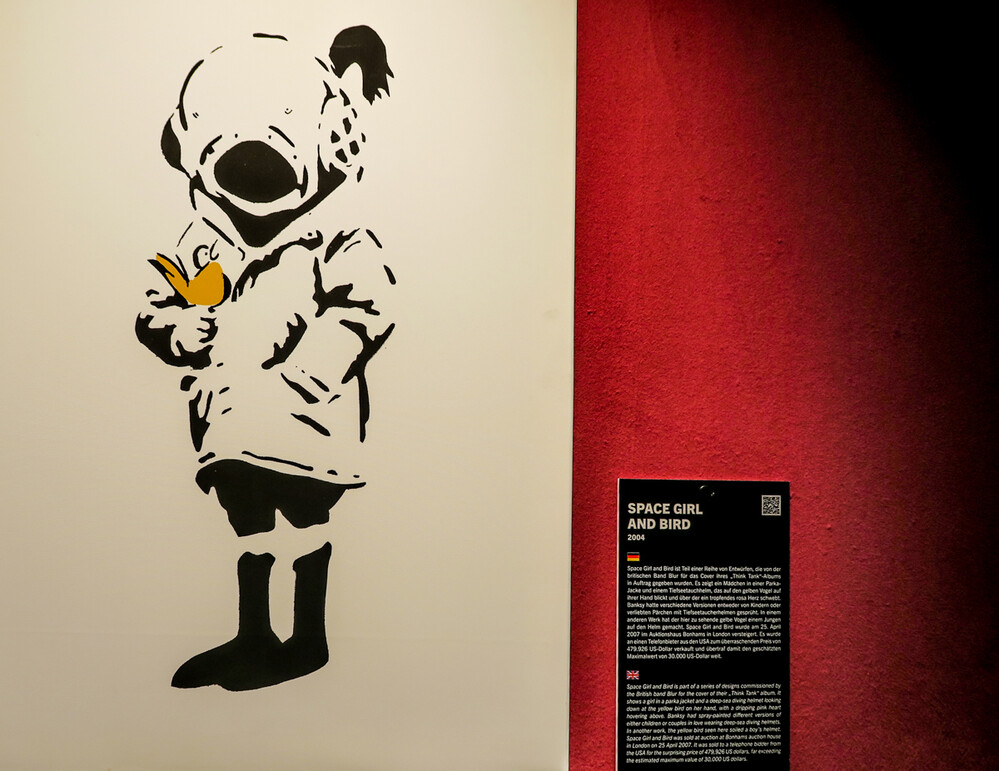 Banksy "Handzahmes Vögelchen"
Verena
Schlüsselwörter: 2024