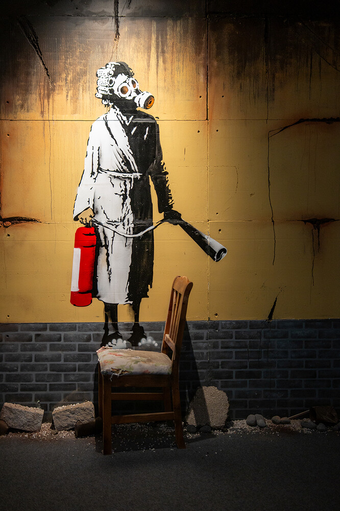 Banksy "Aus der Ukraineserie"
Marianne
Schlüsselwörter: 2024