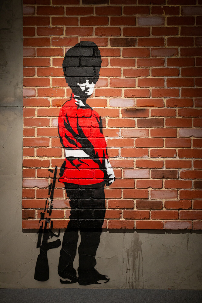 Banksy "Soldat"
Marianne
Schlüsselwörter: 2024
