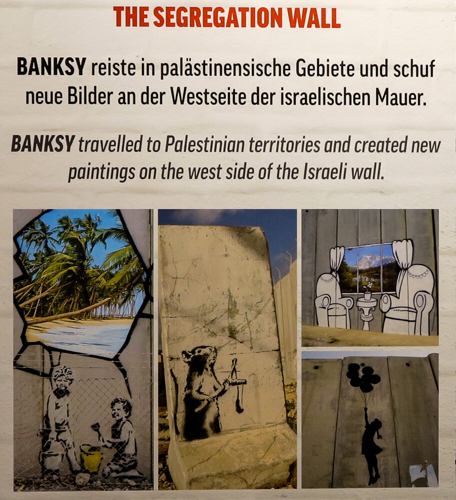 Banksy "Die Mauer"
Verena
Schlüsselwörter: 2024