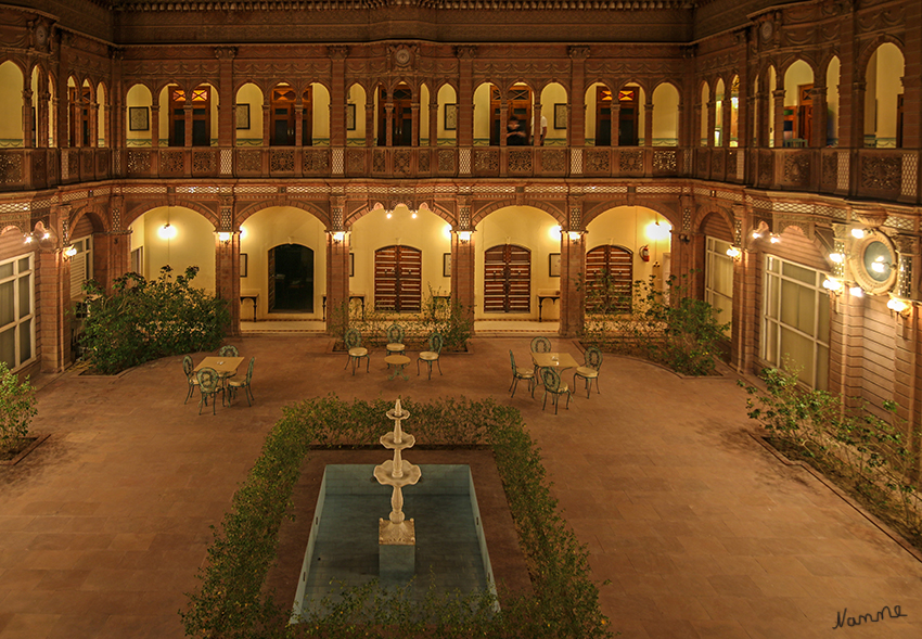 Bikaner
Unser Hotel in Bikaner eine alte Haveli.
Schlüsselwörter: Indien, Bikaner