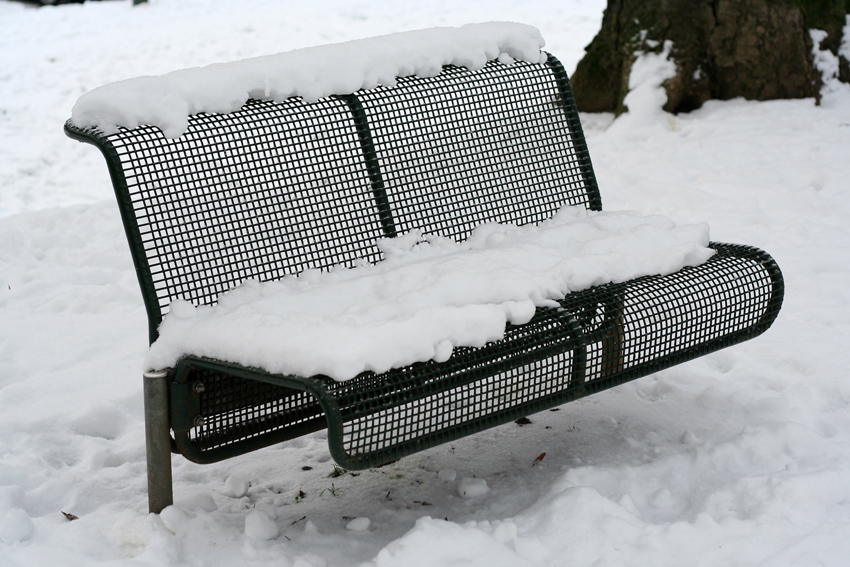 Winterfeeling
im Januar 2009
Schlüsselwörter: Bank     Schnee