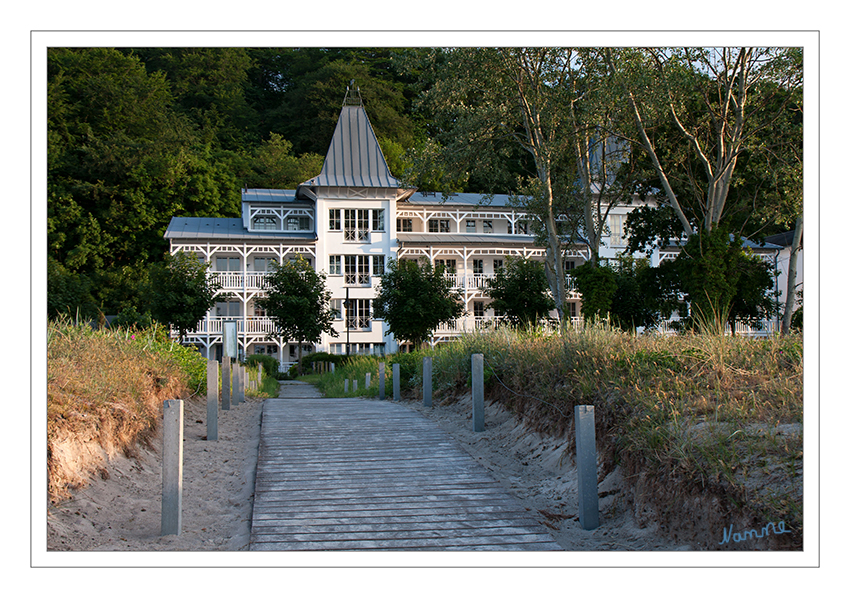 Blick zurück
Schlüsselwörter: Rügen, Binz, Strand