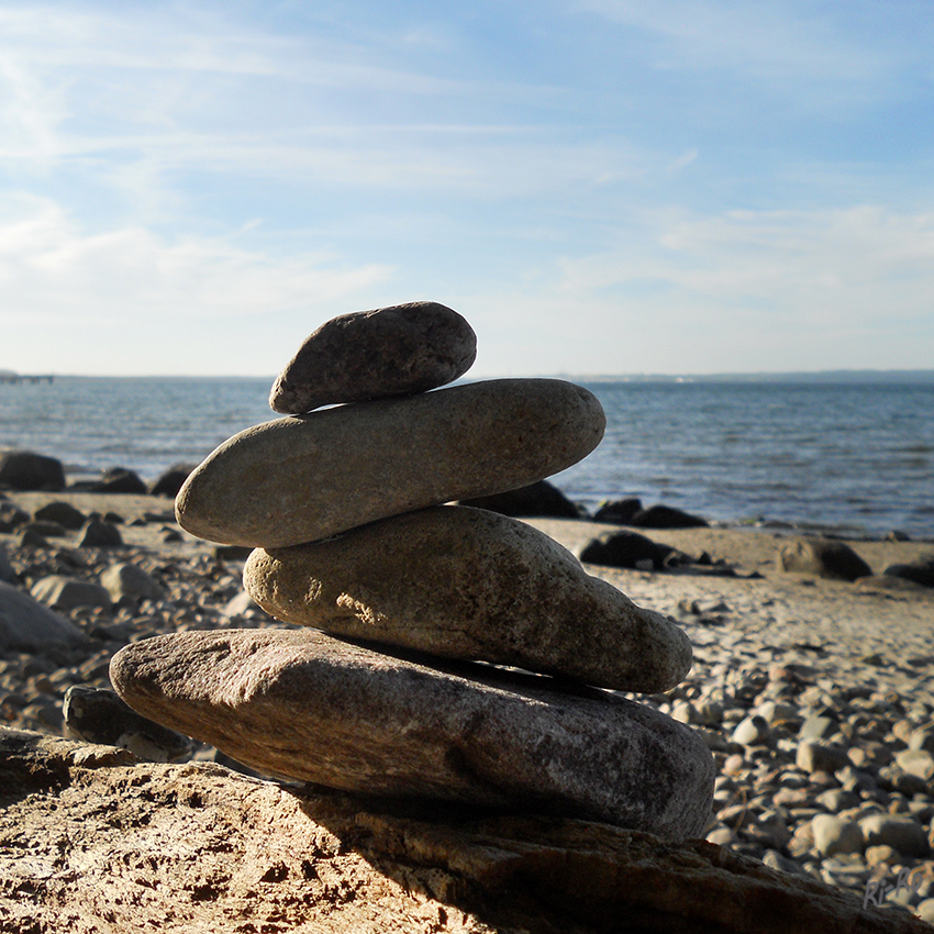 Steinmännchen
Schlüsselwörter: Rügen, Binz, Strand