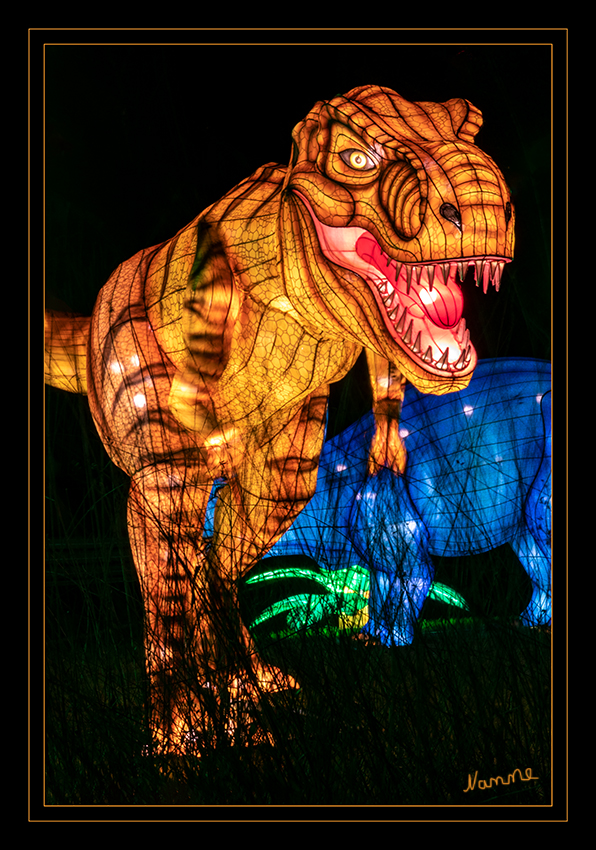 Dinosaurier
China Light Festival Kölner Zoo 2019 
Schlüsselwörter: China Light Festival