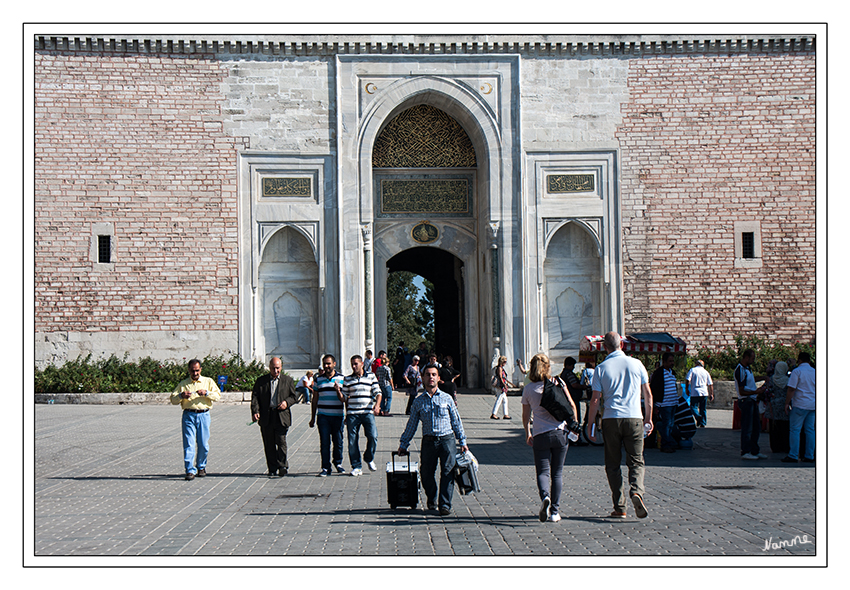 Topkapi Palast
Sultanstor
Schlüsselwörter: Türkei Istanbul