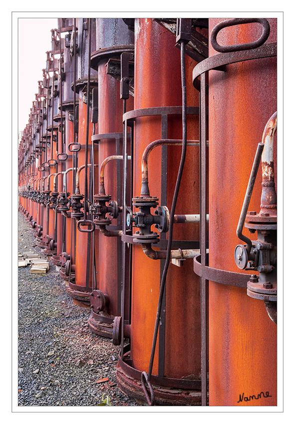 Kokerei Zollverein
Detail Koksofenbatterie
Schlüsselwörter: Kokerei Zollverein, Essen