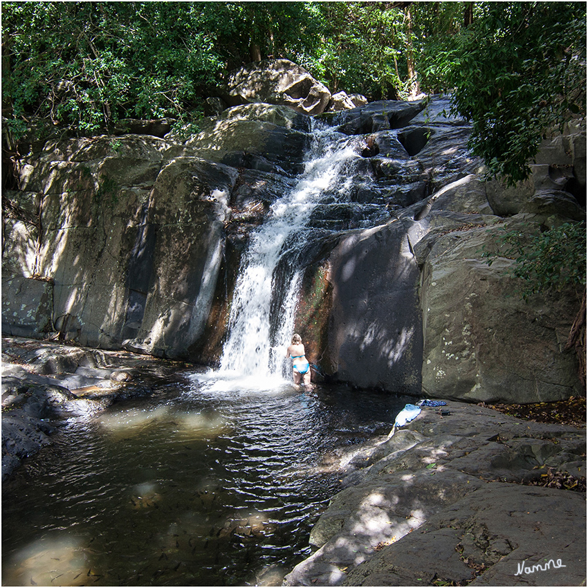 Nationalpark Kaeng Krachan
Pala-u Wasserfälle
An unserem Ziel, die vierte Stufe des Wasserfalls.
Schlüsselwörter: Nationalpark Kaeng Krachan