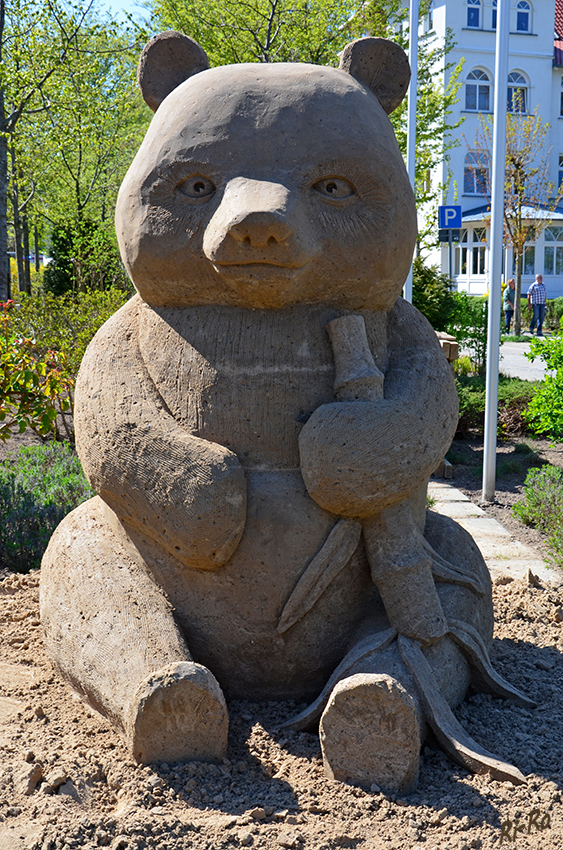 Sandskulpturen - Pandabär
in Binz auf Rügen
Schlüsselwörter: Sandskulpturen