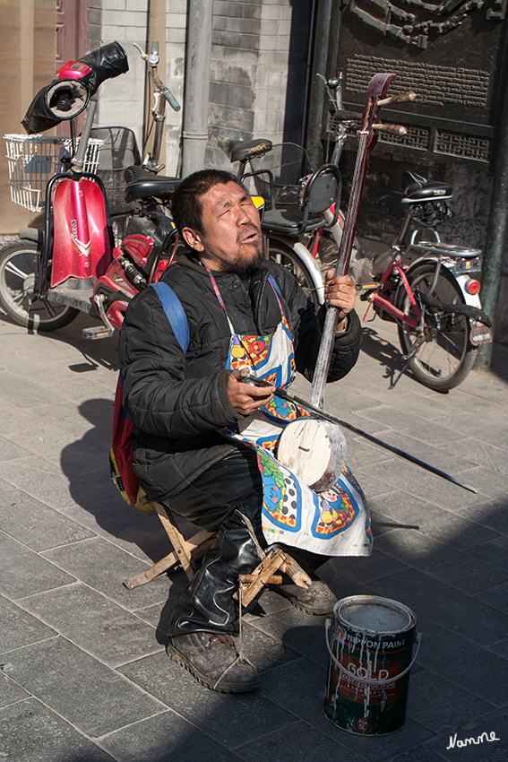 Straßenmusiker
Schlüsselwörter: Peking Hutong Musiker