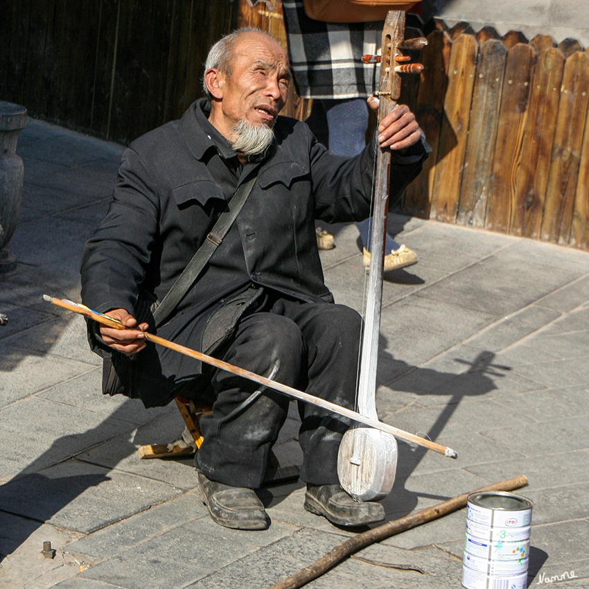 Straßenmusiker
Schlüsselwörter: Peking Hutong Musiker