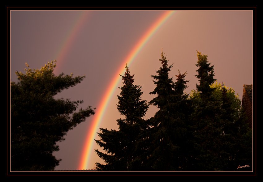 Teil eines Regenbogens
