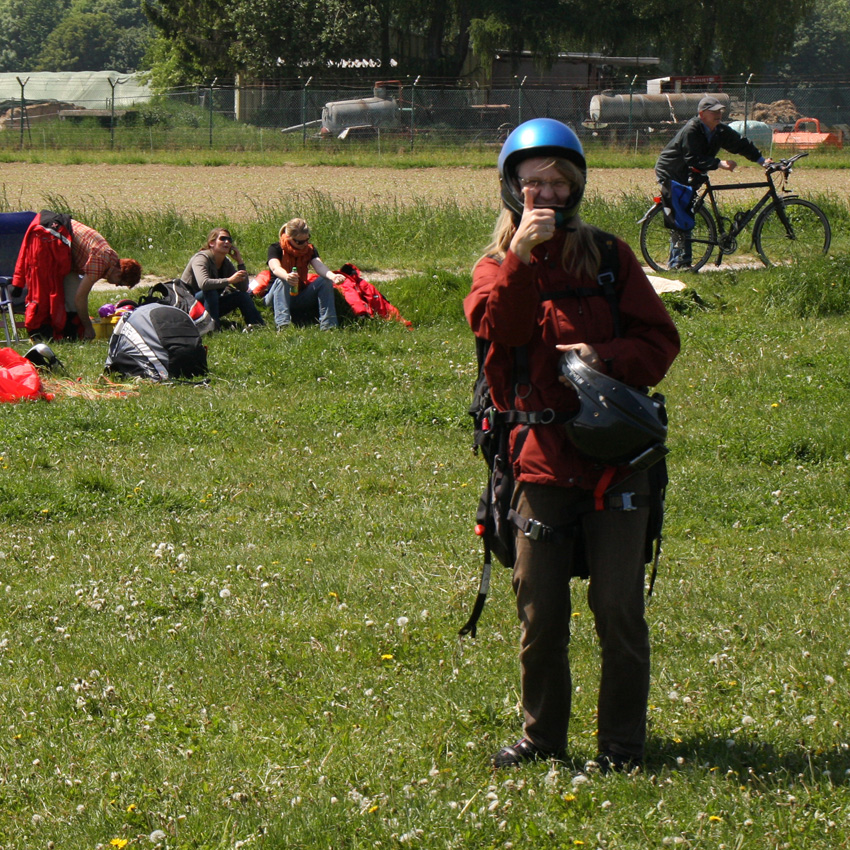 Gut wieder unten
Schlüsselwörter: Tandemfliegen