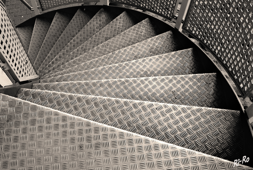 Detail
einer Treppe

