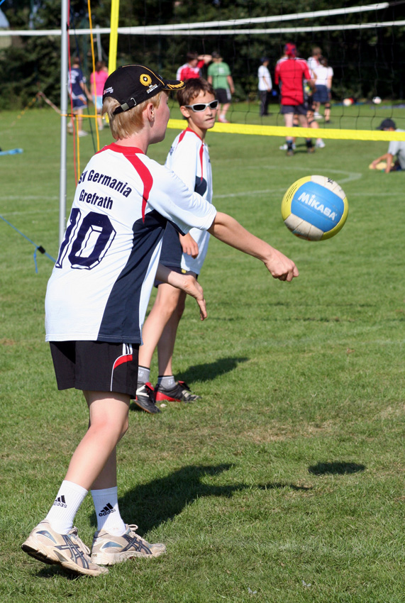 Sportfestimpressionen 11
Volleyball
Schlüsselwörter: Sportfest   Grefrath   SV Germania   Volleyball