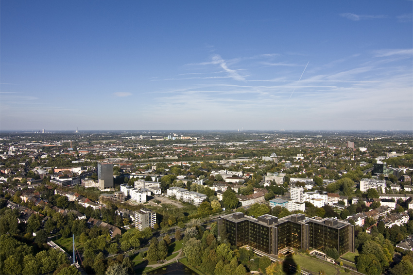 Ausblick
auf Dortmund vom Florianturm

