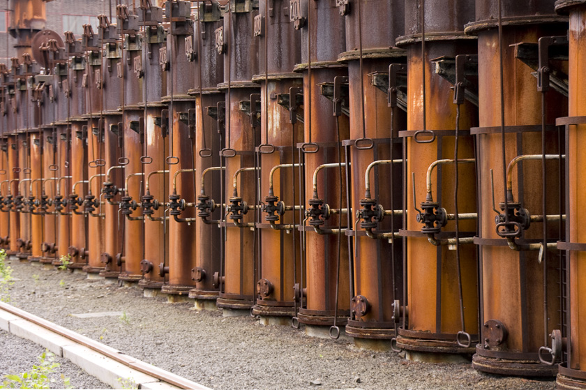 Eine menge Ventile
Kokerei Zollverein
Schlüsselwörter: Kokerei Zollverein          Essen          Ventile