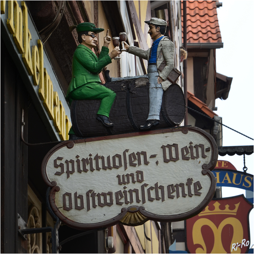 Zunftzeichen
gesehen in Hann-Münden
Schlüsselwörter: Hann.-Münden