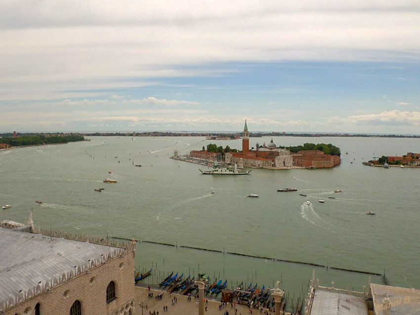 Venedigimpressionen
Blick auf die Insel San Giorgio Maggiore mit der gleichnamigen Kirche
Schlüsselwörter: Italien