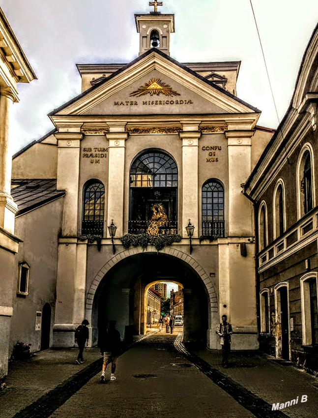 Vilnius
Altstadt von Vilnius: Blick auf die Aušros Vartai („Tor der Morgenröte“)
Schlüsselwörter: Litauen