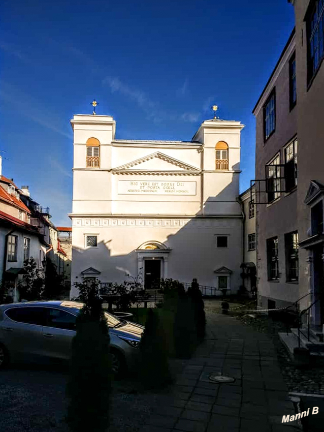 Tallinn
St. Peter und Paul ist die römisch-katholische Pfarrkirche im Zentrum der estnischen Hauptstadt Tallinn und der Sitz des Apostolischen Administrators von Estland. Sie wurde ab 1841 nach Plänen von Carlo Rossi erbaut und am 26. Dezember 1845 geweiht. laut Wikipedia
Schlüsselwörter: Estland