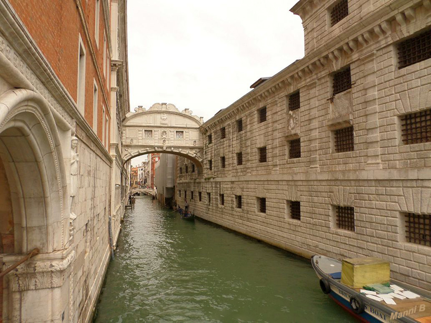 Venedigimpressionen
Rio di Palazzo mit der Seufzerbrücke
Schlüsselwörter: Italien