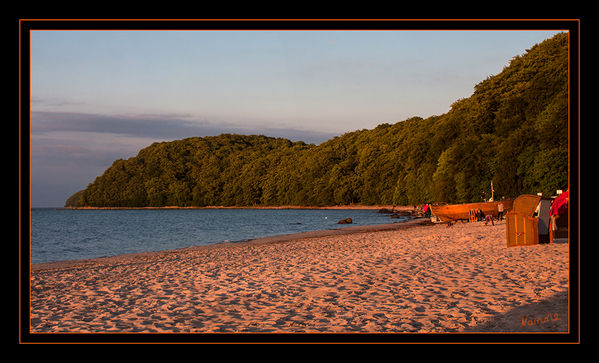 Sonnenuntergang
am Strand von Binz
Schlüsselwörter: Rügen, Binz, Strand