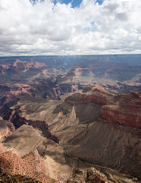 Grand Canyon
Der Grand Canyon ist etwa 450 km lang (davon liegen 350 km innerhalb des Nationalparks), zwischen 6 und 30 km breit und bis zu 1800 m tief. Der Name des Canyons stammt vom Colorado River, der früher in Teilen Grand River genannt wurde (deutsch: Gewaltiger Fluss/Canyon, aber auch Großartiger Fluss/Canyon).
laut Wikipedia
Schlüsselwörter: Amerika , Grand Canyon