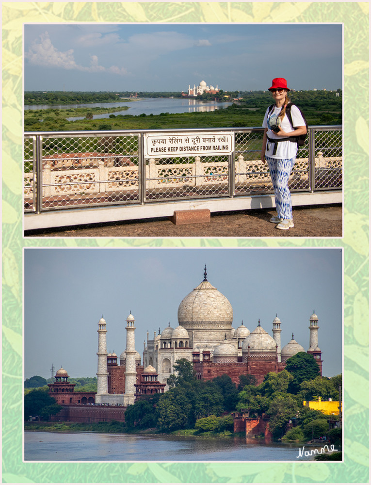 Agra - Das rote Fort
Diese Plattform bietet einen wunderschönen Blick bis auf das Taj Mahal .
Schlüsselwörter: 2024