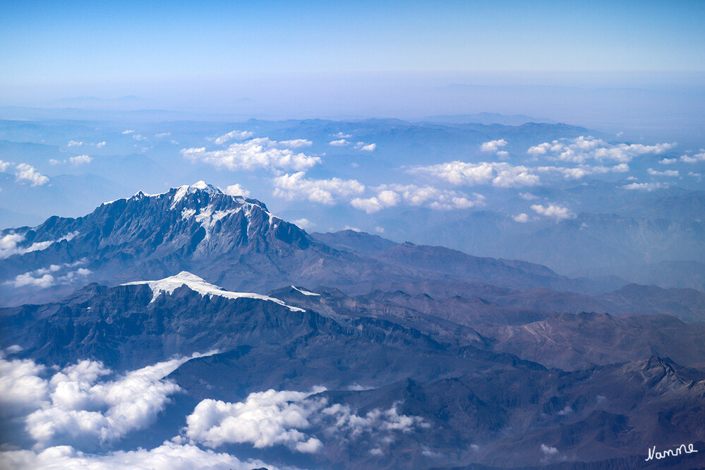 1 Peru Über den Anden
Blick aus dem Flugzeug
Schlüsselwörter: Peru