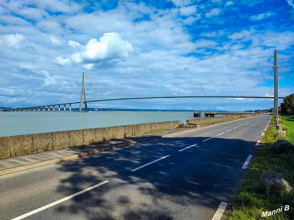 Frankreichimpressionen
Pont de Normandie, Brücke zwischen Honfleur und La Havre
