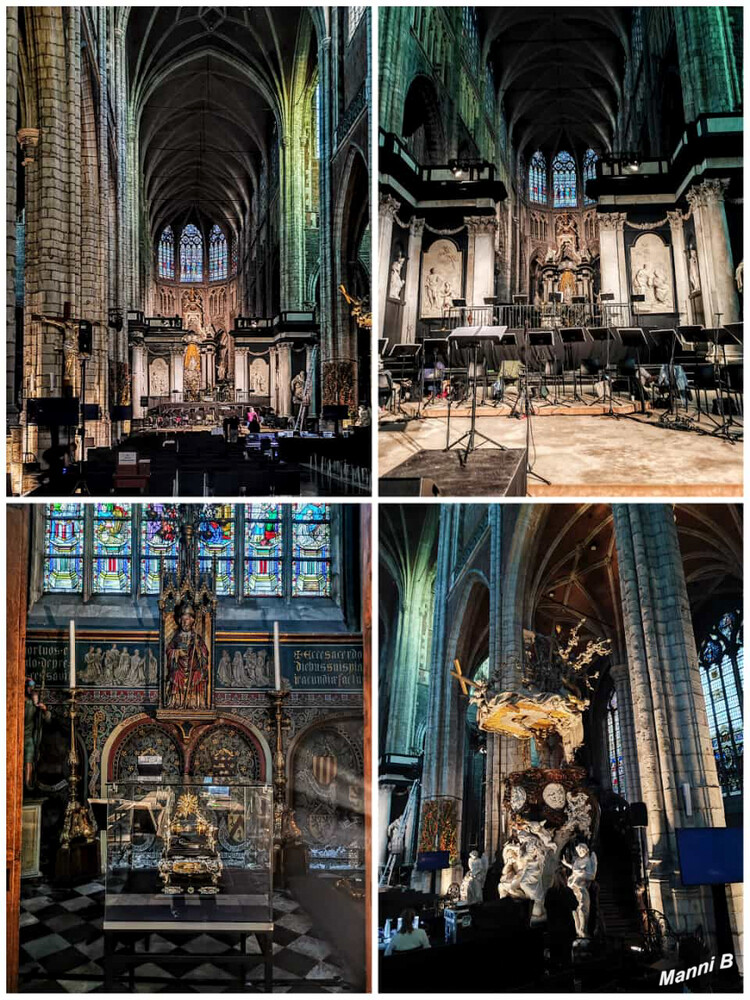 Frankreichimpressionen
In der Sint Baafs Kathedrale bzw. St. Bavo Kathedrale liefen gerade Vorbereitungen für ein Konzert/ die Eingangstür war offen.
