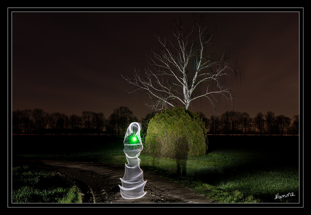 Nachtgeist
Schlüsselwörter: Lichtmalerei; Lightpainting; 2021