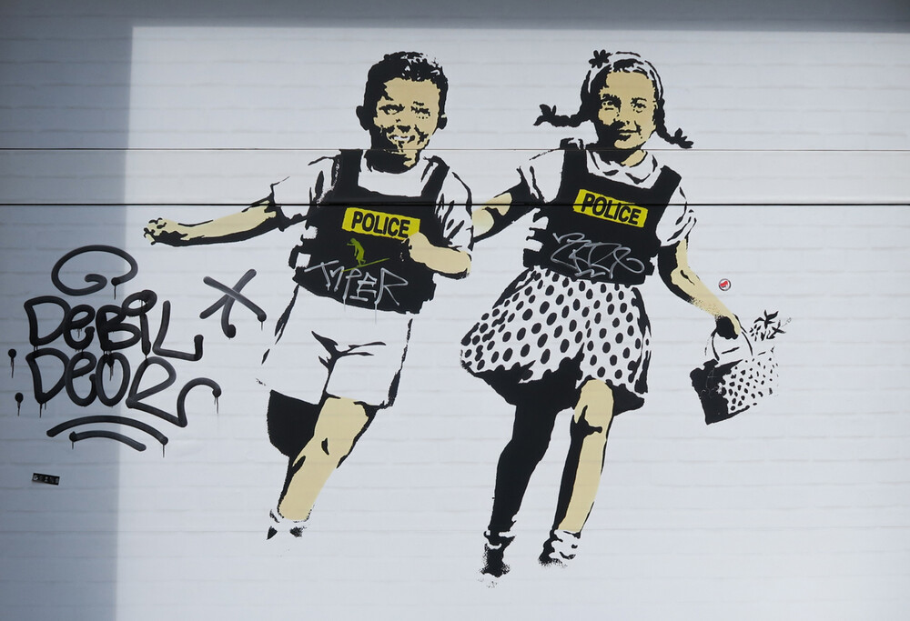 Banksy "Kinderpolizei"
Verena
Schlüsselwörter: 2024