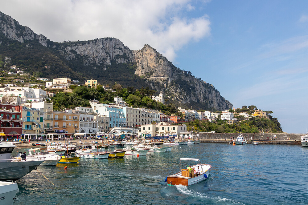 Hafen von Capri
Schlüsselwörter: Italien; Capri