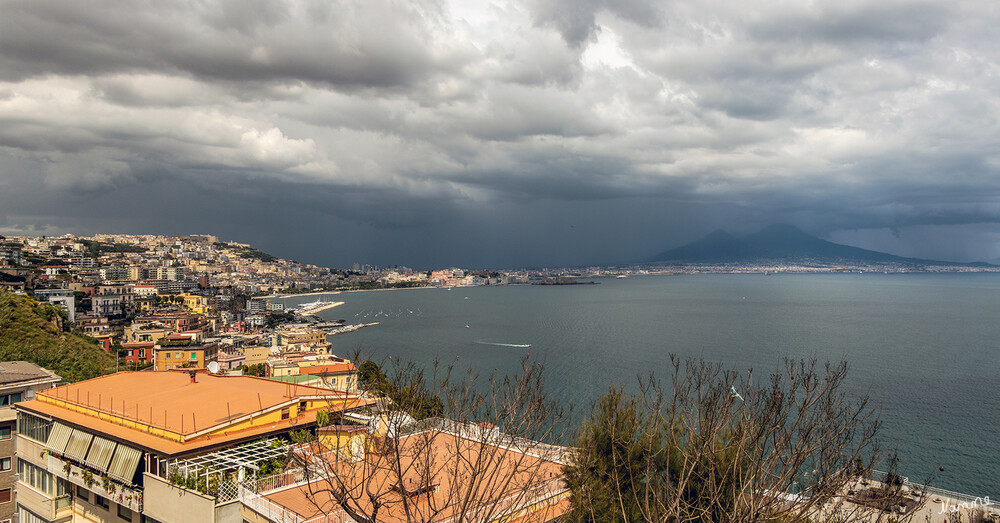 Blick auf den Golf von Neapel
Schlüsselwörter: Italien; Ischia; Neapel; Pompeji