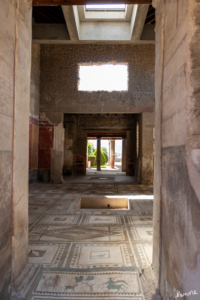Pompeji - Fußboden in einer Villa
Schlüsselwörter: Italien; Ischia; Neapel, Pompeji