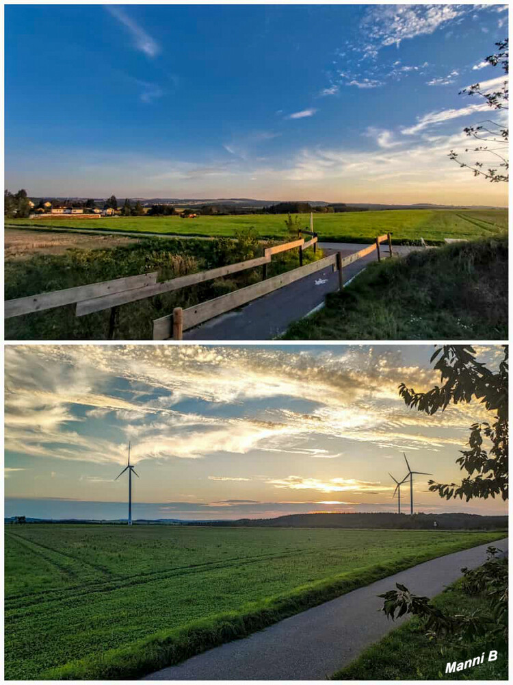 Sonnenuntergang
Im Hunsrück
