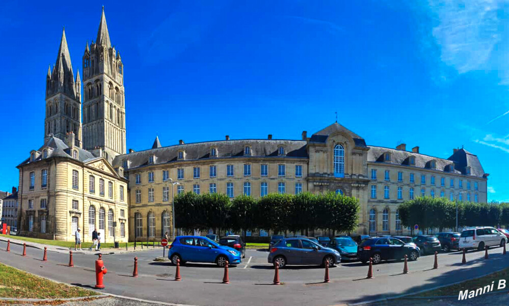 Frankreichimpressionen
Abbaye aux Hommes (Männerkloster) mit der Kirche St. Etienne,in der der Sarg von Wilhelm der Eroberer liegt.
