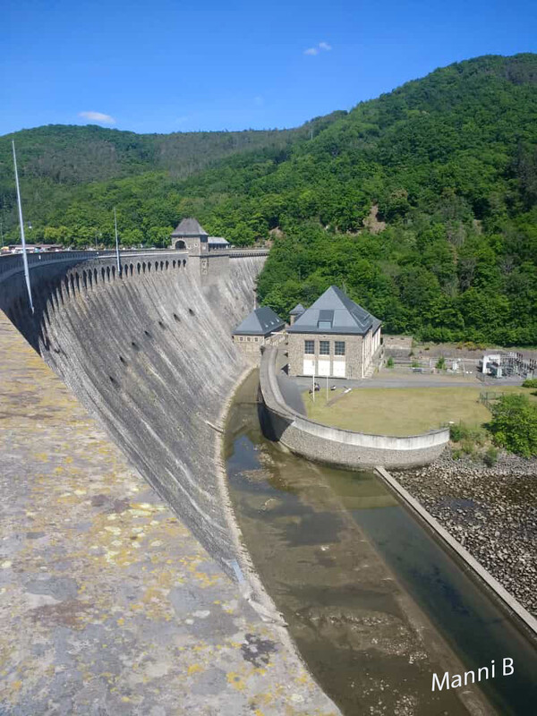 Blick auf die Staumauer
Schlüsselwörter: Hessen