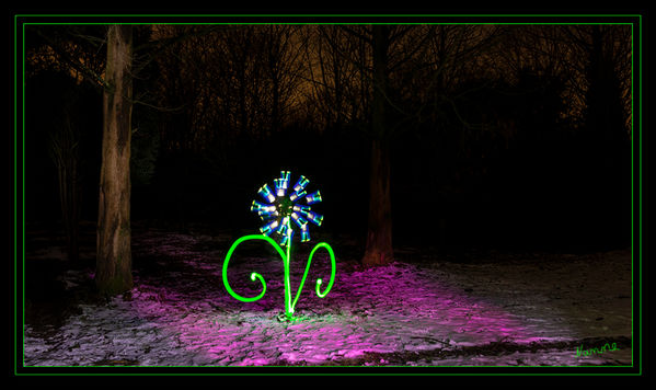 Eisblume
im Geisterwald
Schlüsselwörter: Lichtmalerei ,    Light Painting