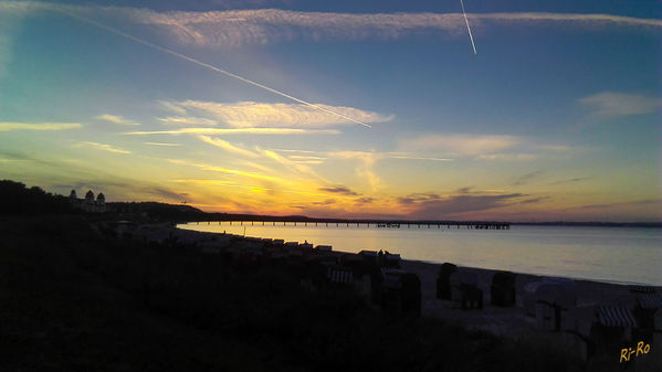 Sonnenuntergang
an der Ostsee
Schlüsselwörter: Binz, Strand