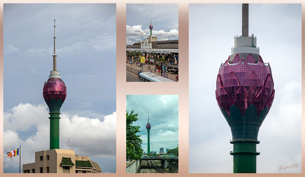 Colombo Fernsehturm
Der Lotus Tower (auch als Colombo Lotus Tower bezeichnet )hat eine Höhe von 350 m.
Das Design dieses Gebäudes ist von der Lotusblume inspiriert. Der Lotus symbolisiert Reinheit innerhalb der srilankischen Kultur und soll auch die blühende Entwicklung des Landes symbolisieren.
Schlüsselwörter: Sri Lanka, Colombo