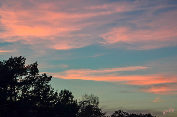 Abendhimmel im Oktober
Schlüsselwörter: Binz, Ostsee