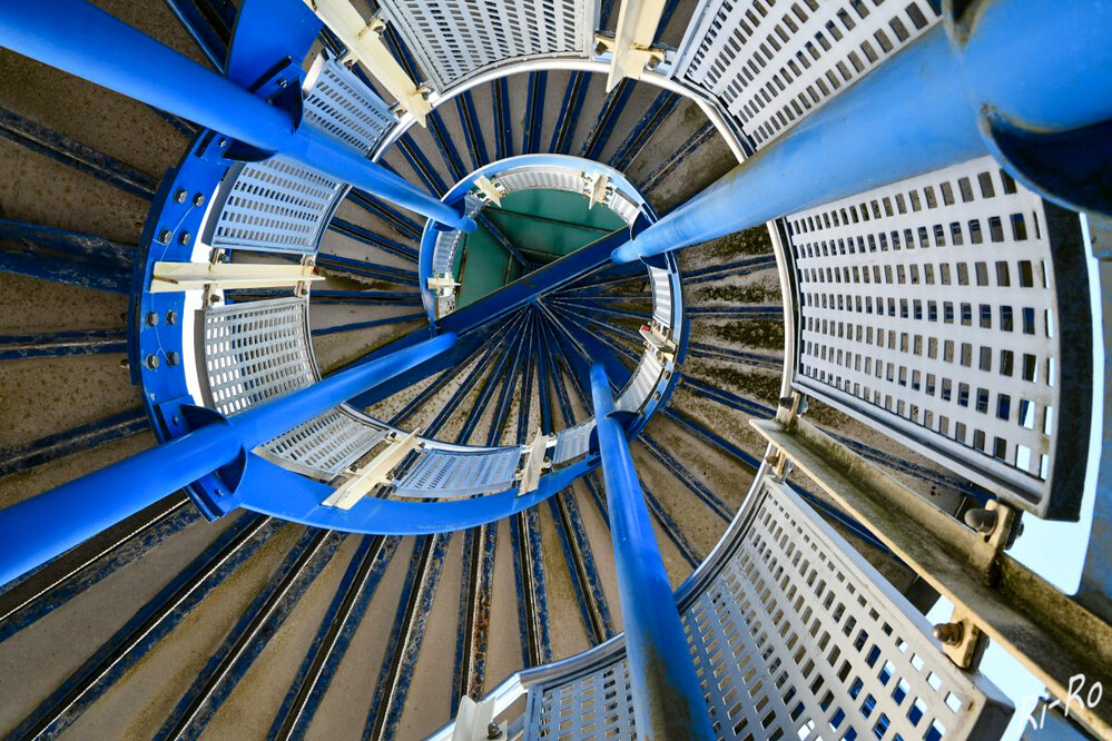 Wendeltreppe von unten
Der Aussichtsturm befindet sich am Haus des Gastes.
Schlüsselwörter: Nordsee