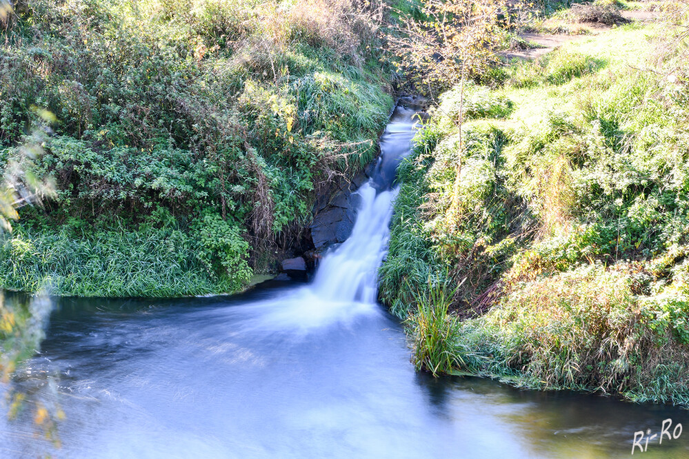 Bachmündung
Aufnahme mit ND-Filter
