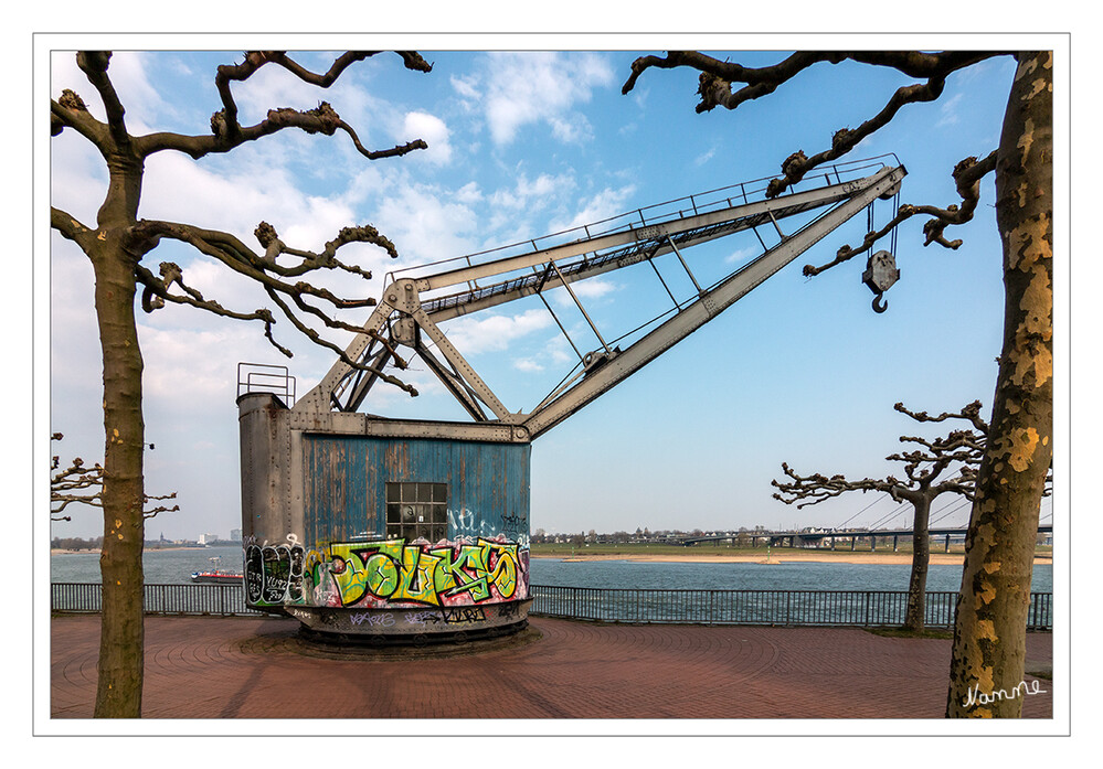 12 - Historischer Kran
Rheinuferpromenade Düsseldorf
2022
Schlüsselwörter: 2022