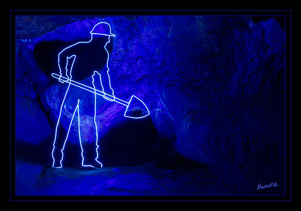 Höhlenlichter - Arbeiter
Schlüsselwörter: Dechenhöhle; Isalohn