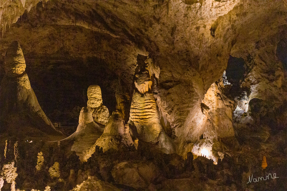 Carlsbad Caverns NP
New Mexico
Es ist ein unvergleichliches Reich mit gigantischen, unterirdischen Kammern und fantastischen Höhlenformationen.lt Infoblatt
Schlüsselwörter: 2025
